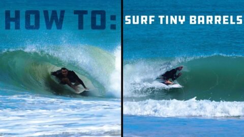 HOW TO Surf SMALLEST BARREL of Your LIFE tutorial by Brett Barley