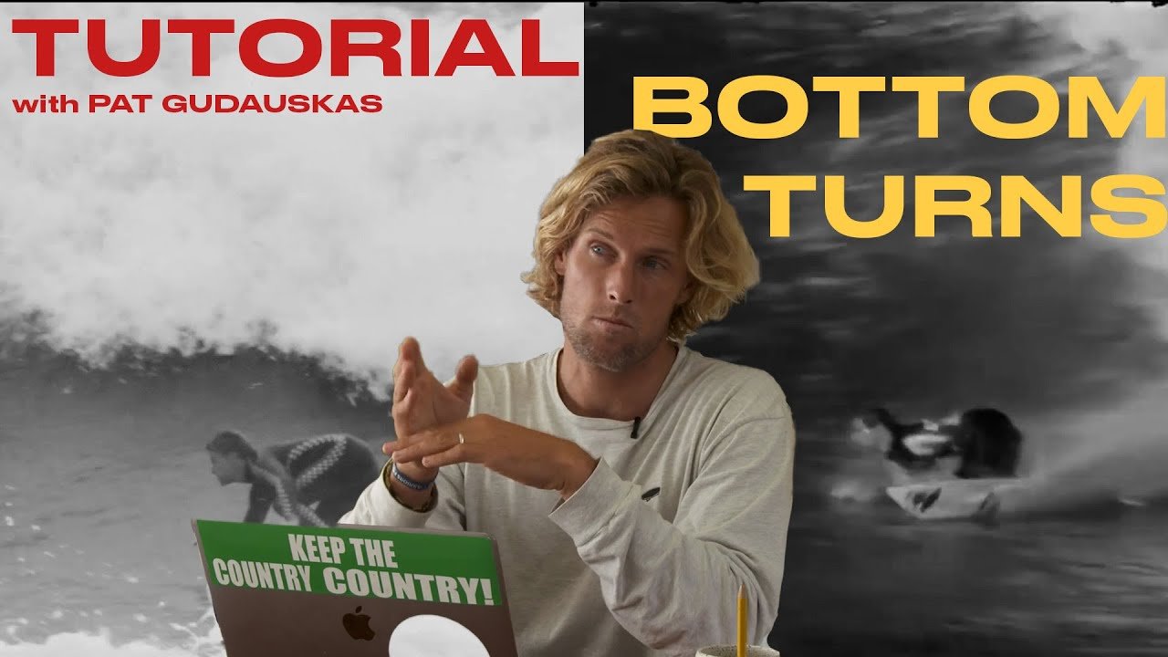 How to BOTTOM TURN with professional surfer Patrick Gudauskas and Aloha Visuals