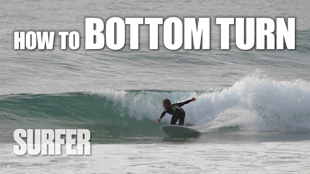 Surfing 201: HOW TO Bottom Turn Like a Pro tutorial by Josh Kerr