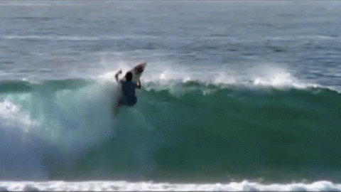 How to do a Floater surfing trick tip with professional surfer CJ Hobgood