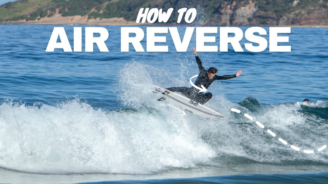 HOW TO Frontside Air Reverse ULTIMATE Tutorial POV Footage and Skate Simulation by Surfing With Noz