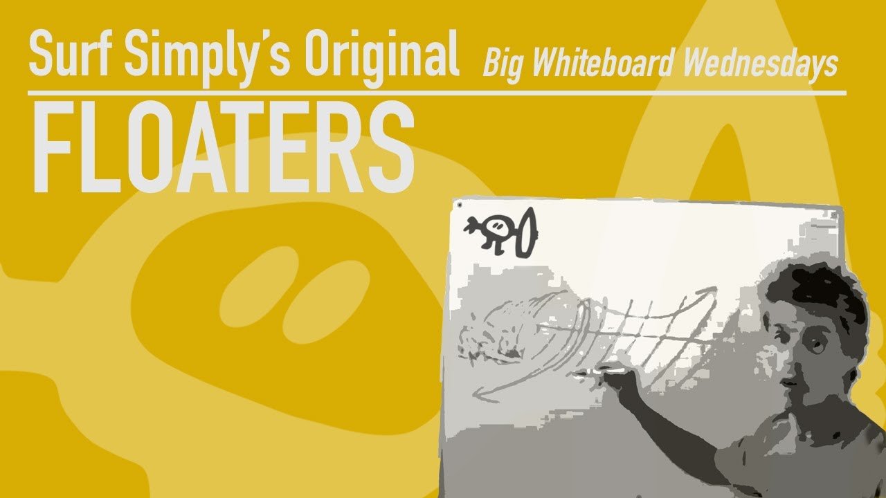 Surf Simply Tutorials floater technique breakdown on how to ride over broken whitewater sections