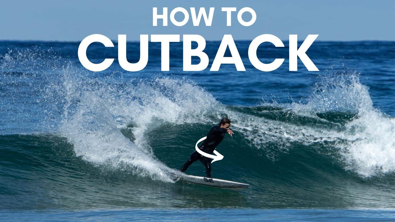 How to do a Cutback Surfing! (POV Footage + Skate Simulation) tutorial with surfer Noel Wallis