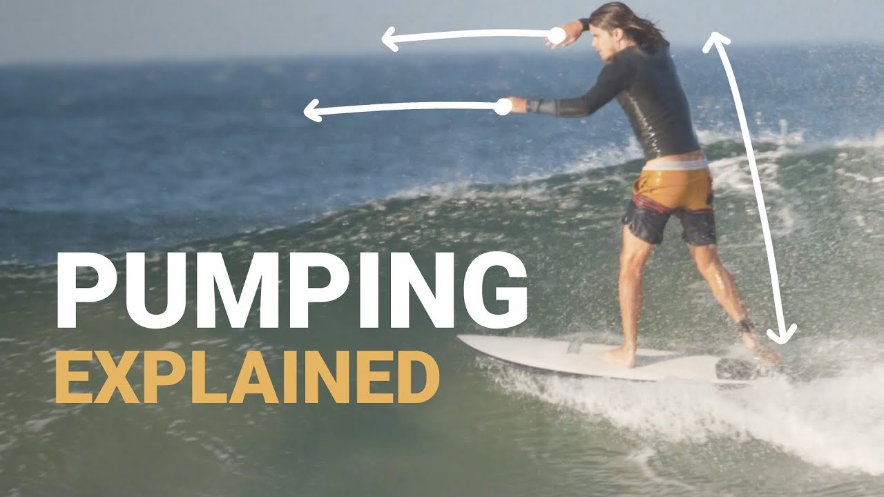 How to Generate Speed The Pumping Technique Learn How Advanced Surfers Accelerate tutorial by Barefoot Surf