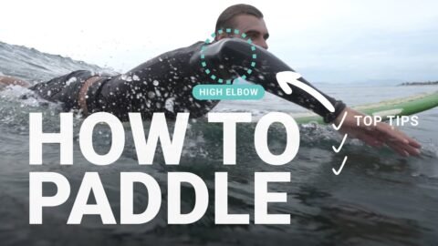 How to Paddle on a Surfboard Top 2 concepts to optimize your paddling technique tutorial by Barefoot Surf