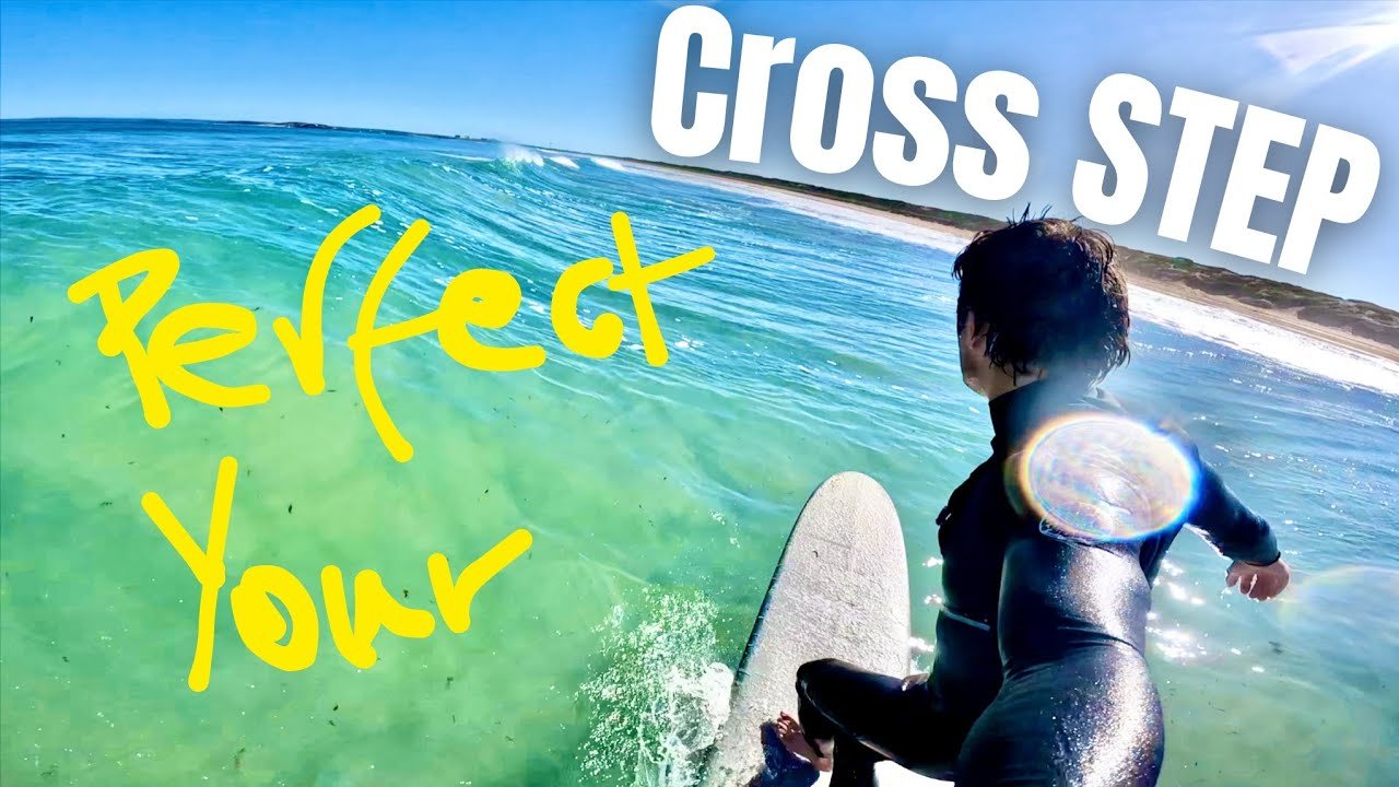 Cross Stepping No-Fuss Method to STABLE walking on longboards POV by Ben Considine