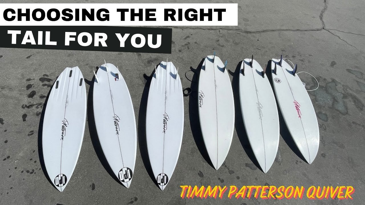 Deep Dive Into the World of Surfboard Tails swallow round pin by Shralp Stories