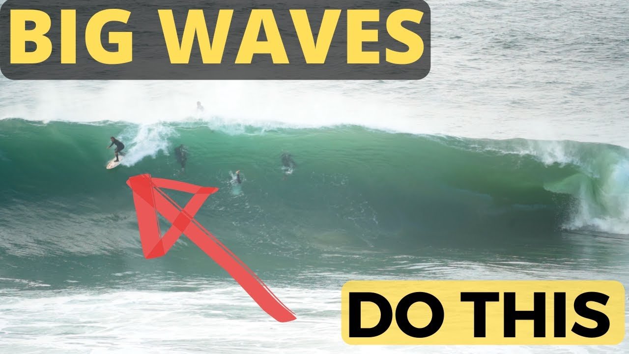 ow To Surf Big Waves & Overcome Fear Surf Lesson tutorial by Kale Brock