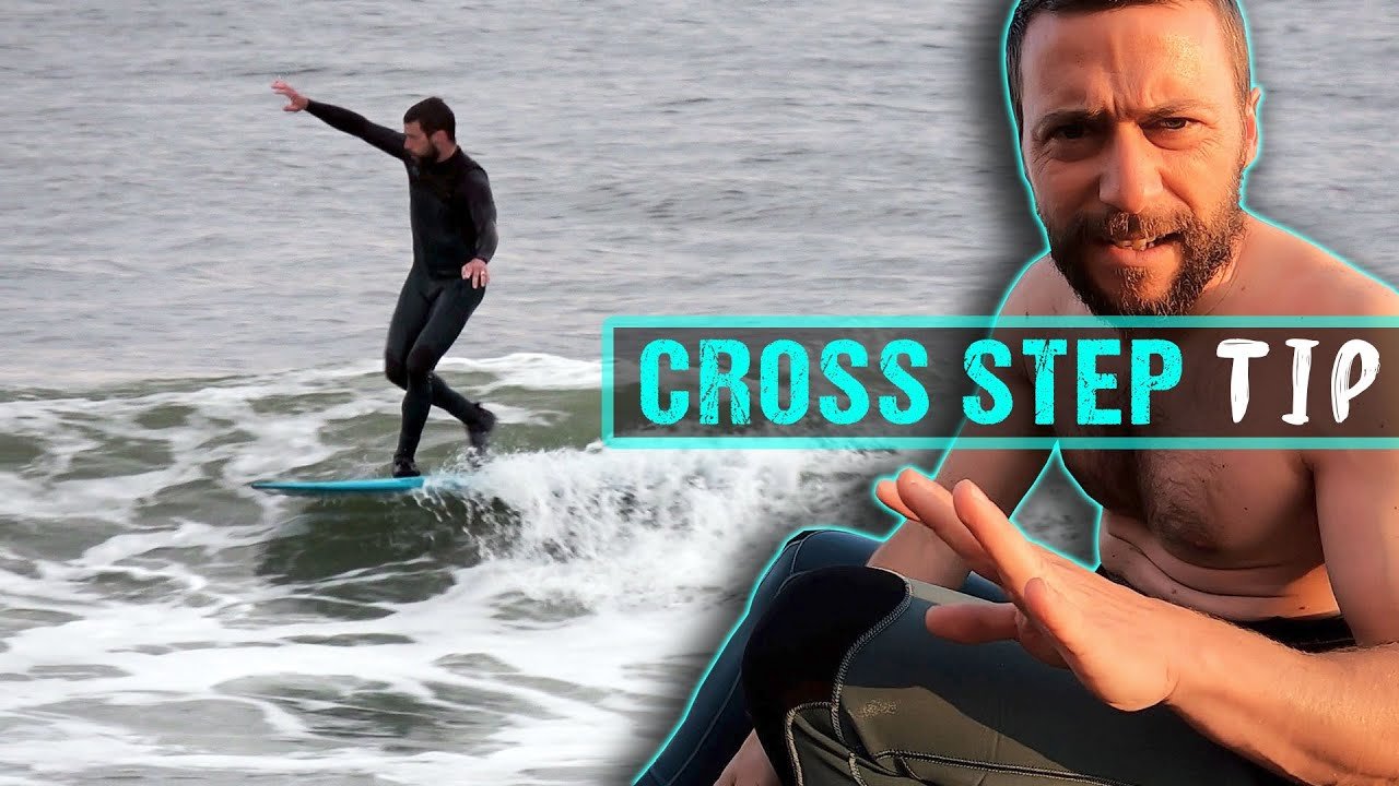 Struggling with cross stepping backwards? TRY THIS! Longboard Surfing by Longboard Sessions